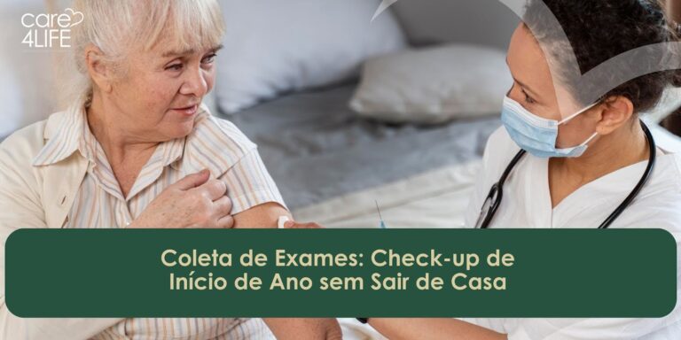 Coleta de exames: Check-up de início de ano sem sair de casa
