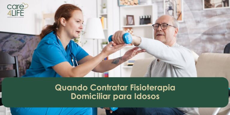 Quando Contratar Fisioterapia Domiciliar para Idosos?